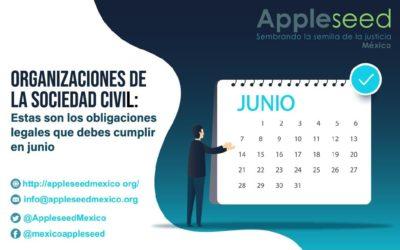 Obligaciones legales OSC para el mes de Junio