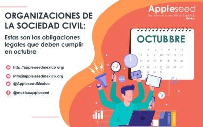 Obligaciones legales OSC para el mes de Octubre