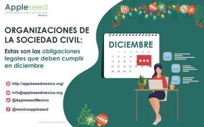 Obligaciones legales OSC para el mes de Diciembre