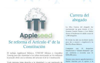 Informe anual Appleseed México 2014