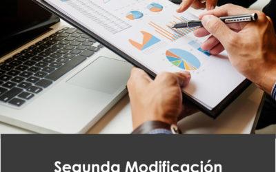 Segunda Modificación de la RMF 2020