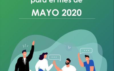 Obligaciones legales OSC para el mes de mayo 2020