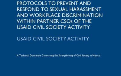 Protocols for Treatment and Prevention of Sexual Harrassment and Discrimination