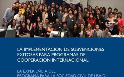 Implementación de Subvenciones Exitosas para Programas de CID