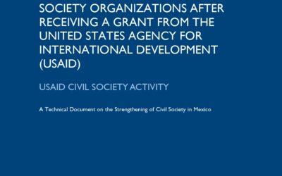Transformation of a Civil Society Organization after Receiving a Grant