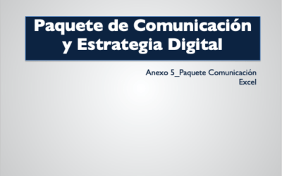 Anexo 5.Paquete Comunicación