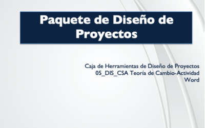 DIS_CSA Teoría de Cambio- Actividad