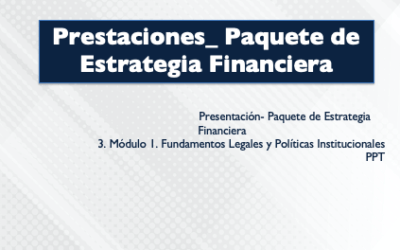 Modulo 1. Fundamentos legales y Políticas institucionales