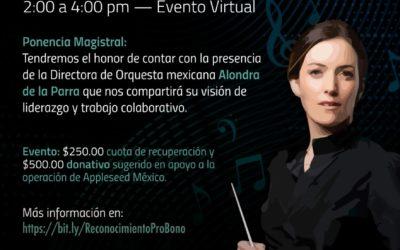 Evento anual para entrega de reconocimientos Pro Bono Appleseed México