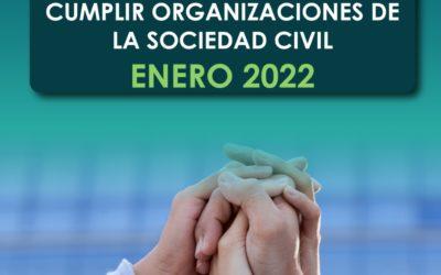 Obligaciones legales OSC para el mes de enero 2022