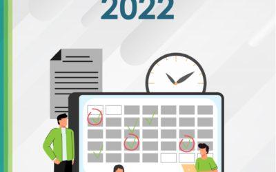 Calendario de obligaciones fiscales y de PLD 2022