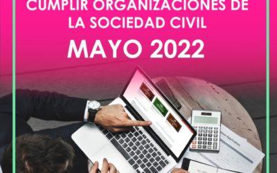 Obligaciones legales OSC para el mes de mayo 2022
