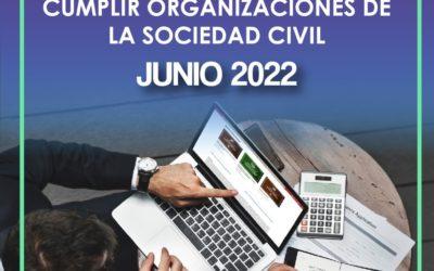 Obligaciones legales OSC para el mes de junio 2022