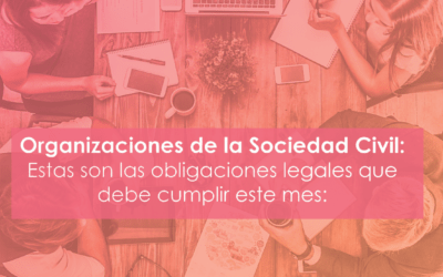 Obligaciones legales OSC para el mes de mayo 2023