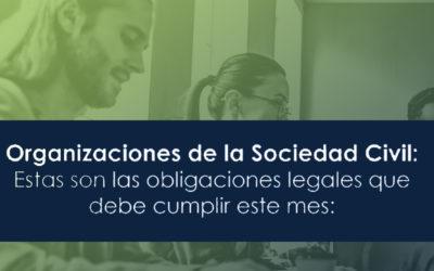Obligaciones legales OSC para el mes de Junio 2023