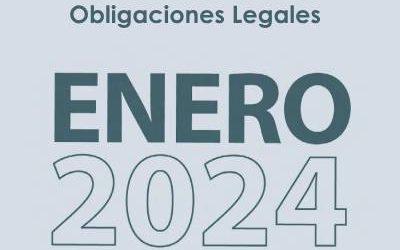 Obligaciones legales OSC para el mes de Enero 2024