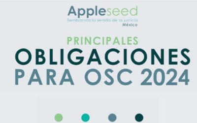 Calendario de Principales Obligaciones para OSC 2024