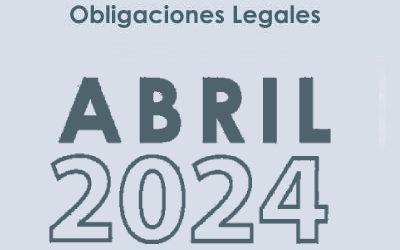 Obligaciones Legales de la OSC de Abril 2024