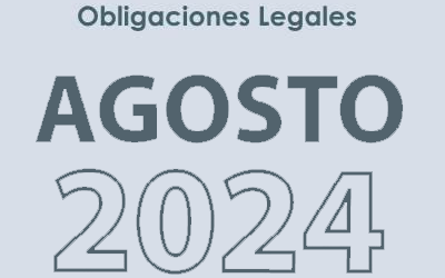 Obligaciones Legales de la OSC de Agosto 2024