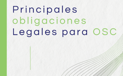 Principales obligaciones Legales para OSC 2026